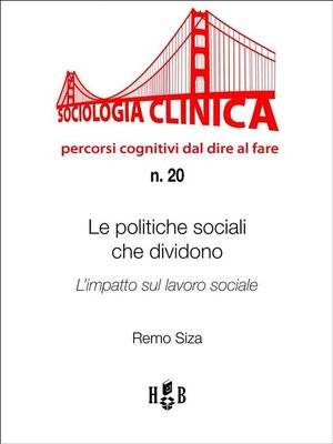 cover image of Le politiche sociali che dividono